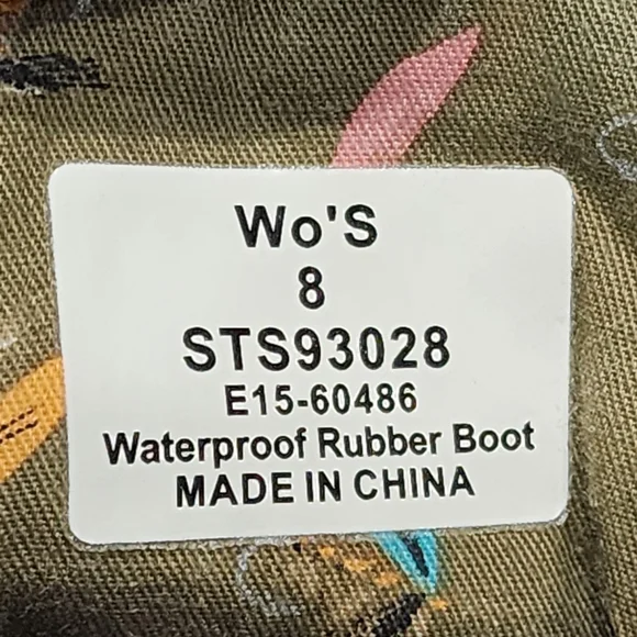 Sperry Top Sider Saltwater Duck Boots Size 8 - Picture 6 of 8